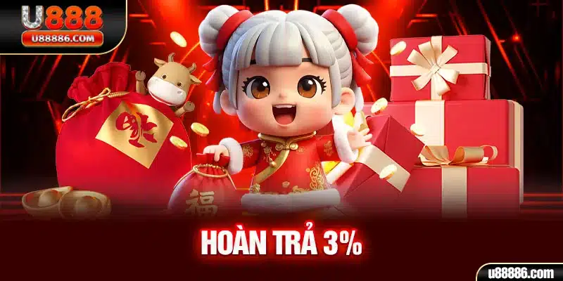 Hoàn trả 3%